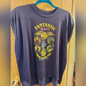 Harry Potter Fantastic Beasts & Where To Find Them T Shirt Size L 🦄